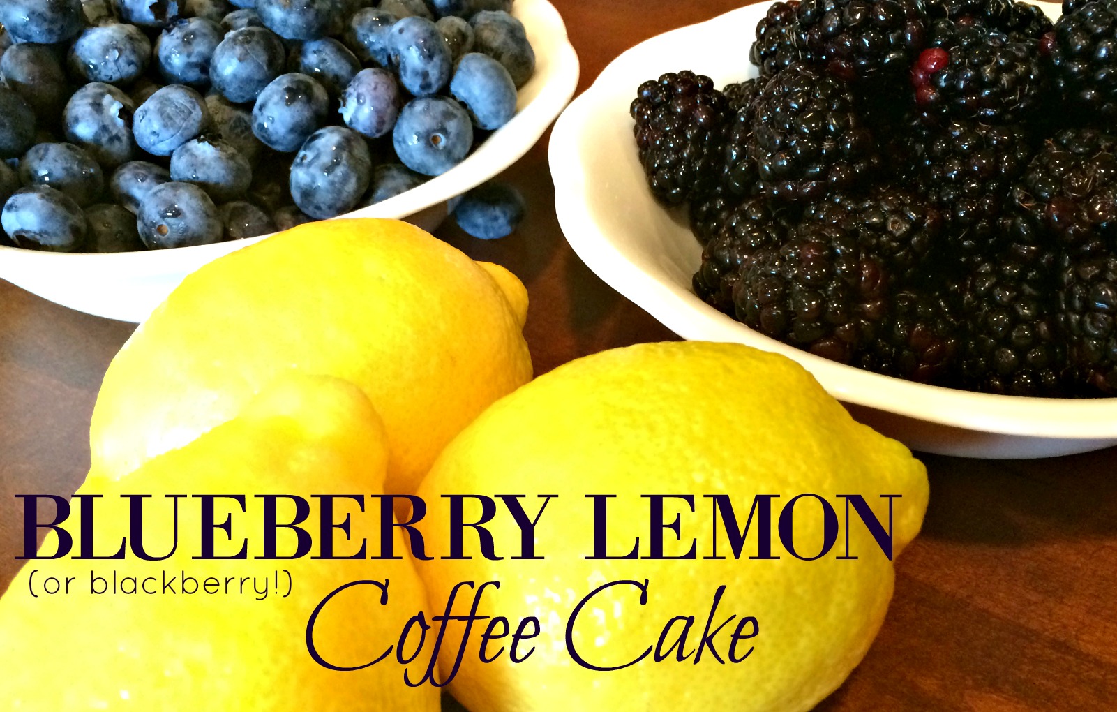 Blueberry Lemon Coffee Cake Recipe