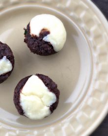 Double Chocolate Cheese Muffins!