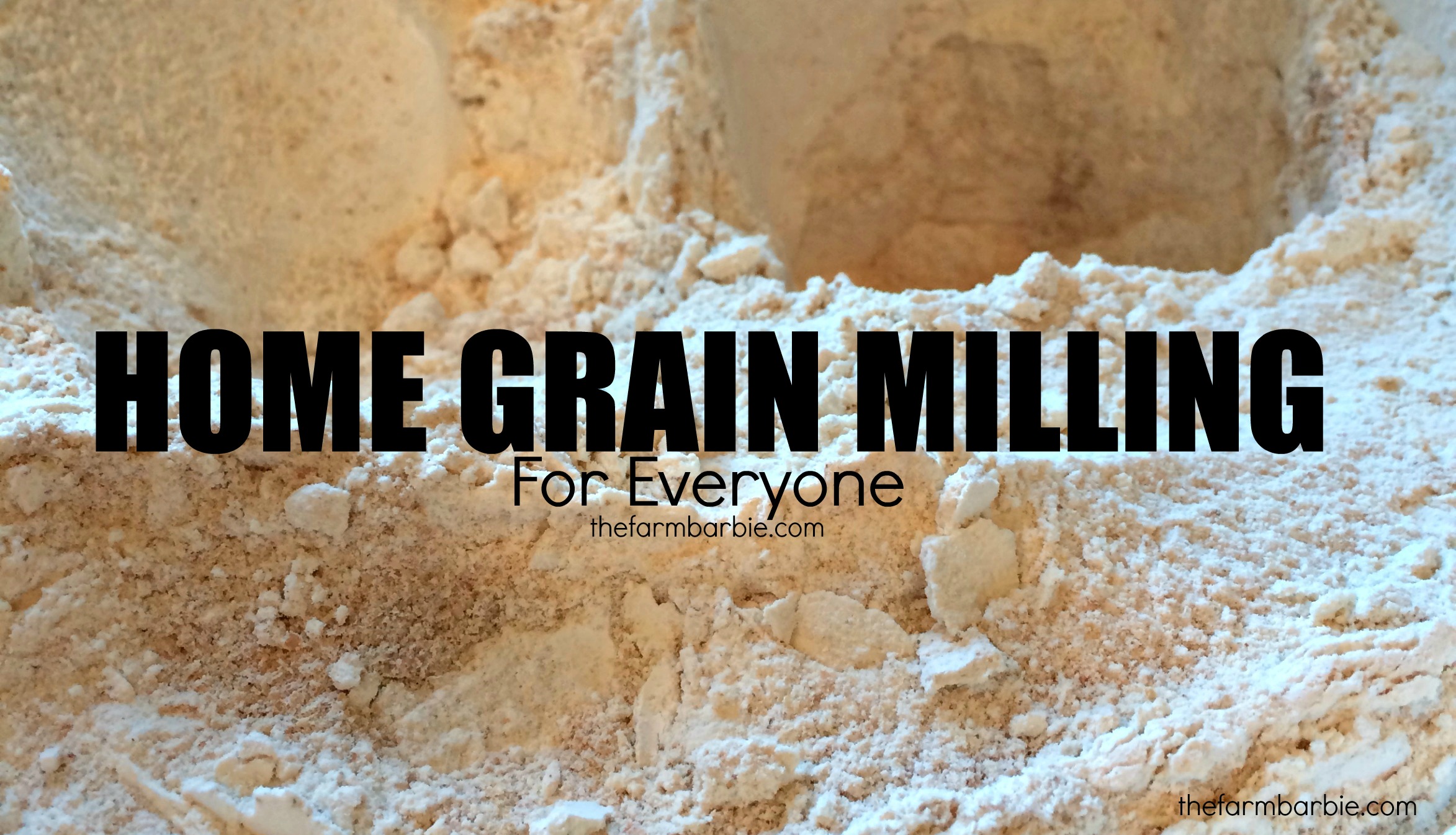 How to Grind Flour on the Cheap