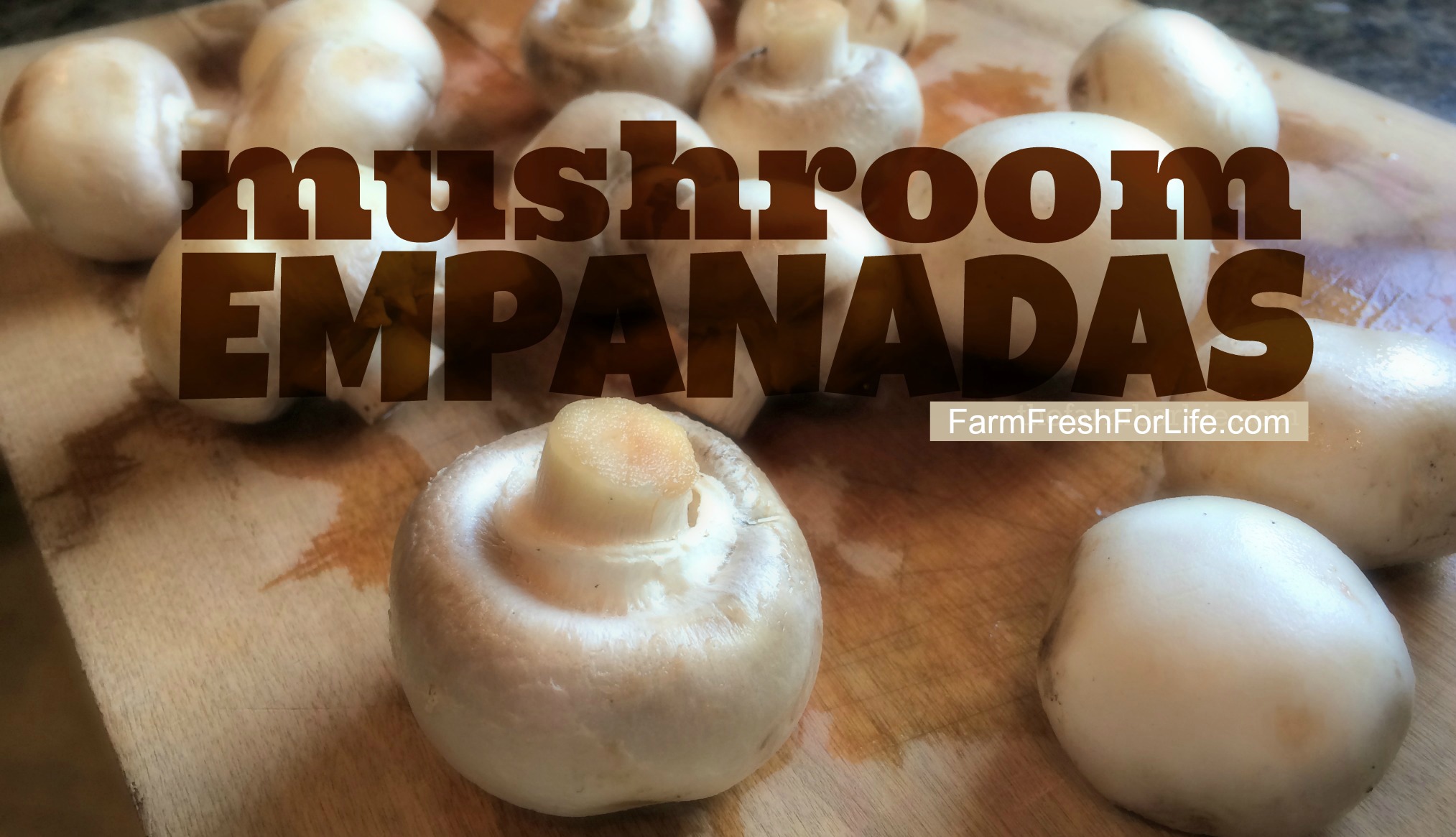 Mushroom & Cheese Empanada Recipe (Premium)
