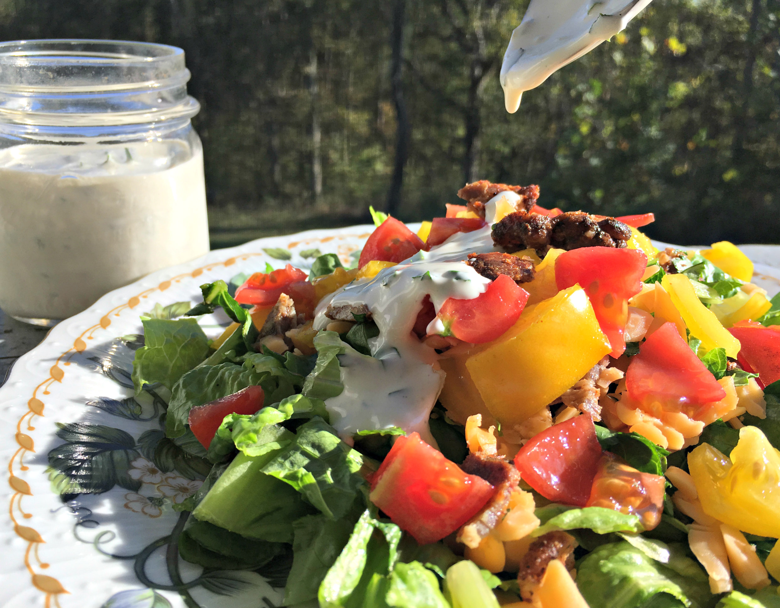 BLT Salad with Homemade Ranch Dressing (Premium)