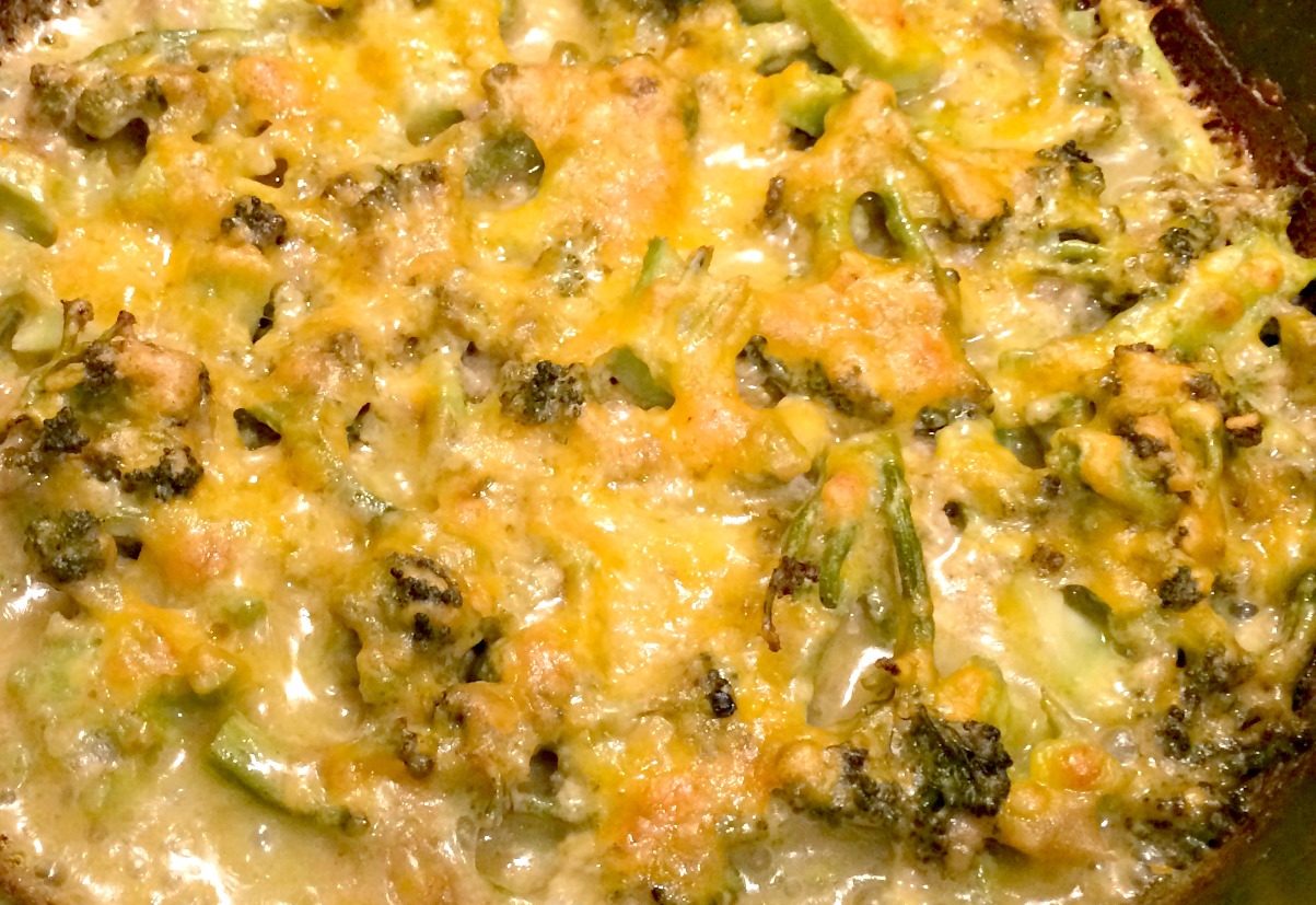 Cheesy Creamy Broccoli Bake (Premium)