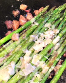 Sauteed Asparagus with Parmesan (Premium)