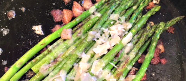 Sauteed Asparagus with Parmesan (Premium)