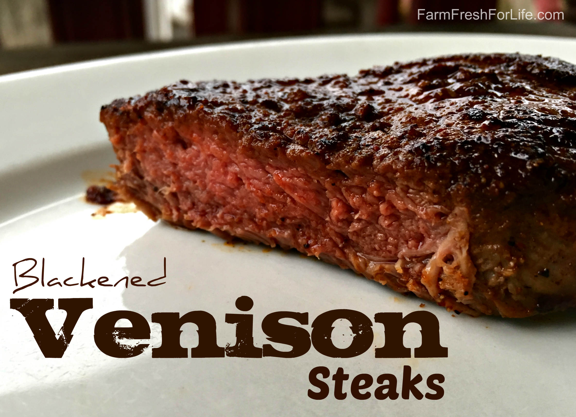 The Perfect Cast Iron Venison Steak
