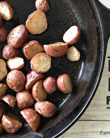 Easy Roasted Red Potatoes