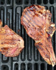 Grilled Grass-fed Rib-eyes (Premium)
