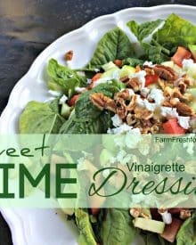 Sweet Lime Vinaigrette Dressing (Premium)