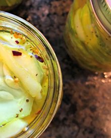 This Week in My Kitchen:  Cucumbers, Cheese & Blackberries (JTMWTC)