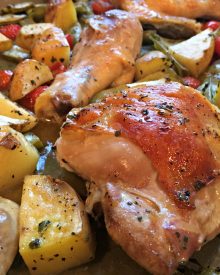 Italian Chicken Sheet Pan Supper (Premium)