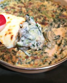 Hot Spicy Spinach & Mushroom Dip (Premium)