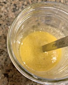 Honey-Lemon Vinaigrette Salad with Pickled Beets