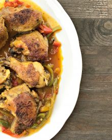 Paleo Friendly Chicken Caccaitore (Premium)