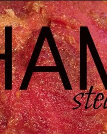 Baked Ham Steak (Recipe)