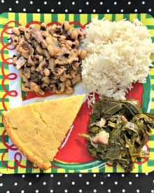 Rice, Beans, Cornbread & Greens!!!