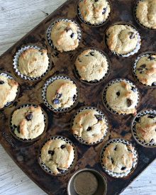 Chocolate Chip Coffee Cake Muffins (Premium)