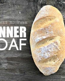 No-Knead Dinner Loaf (Premium)
