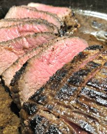 Marinated Flat Iron Steak